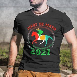 Cinco De Derby 2021 Shirt Mexican Kentucky Horse Race